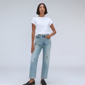 NWT EVERLANE The 90’s Rigid Way-High jean size 30